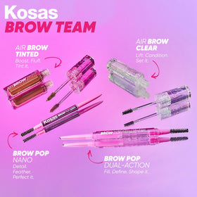 Kosas on vanity lifestyle image suggests easy daily beauty routine