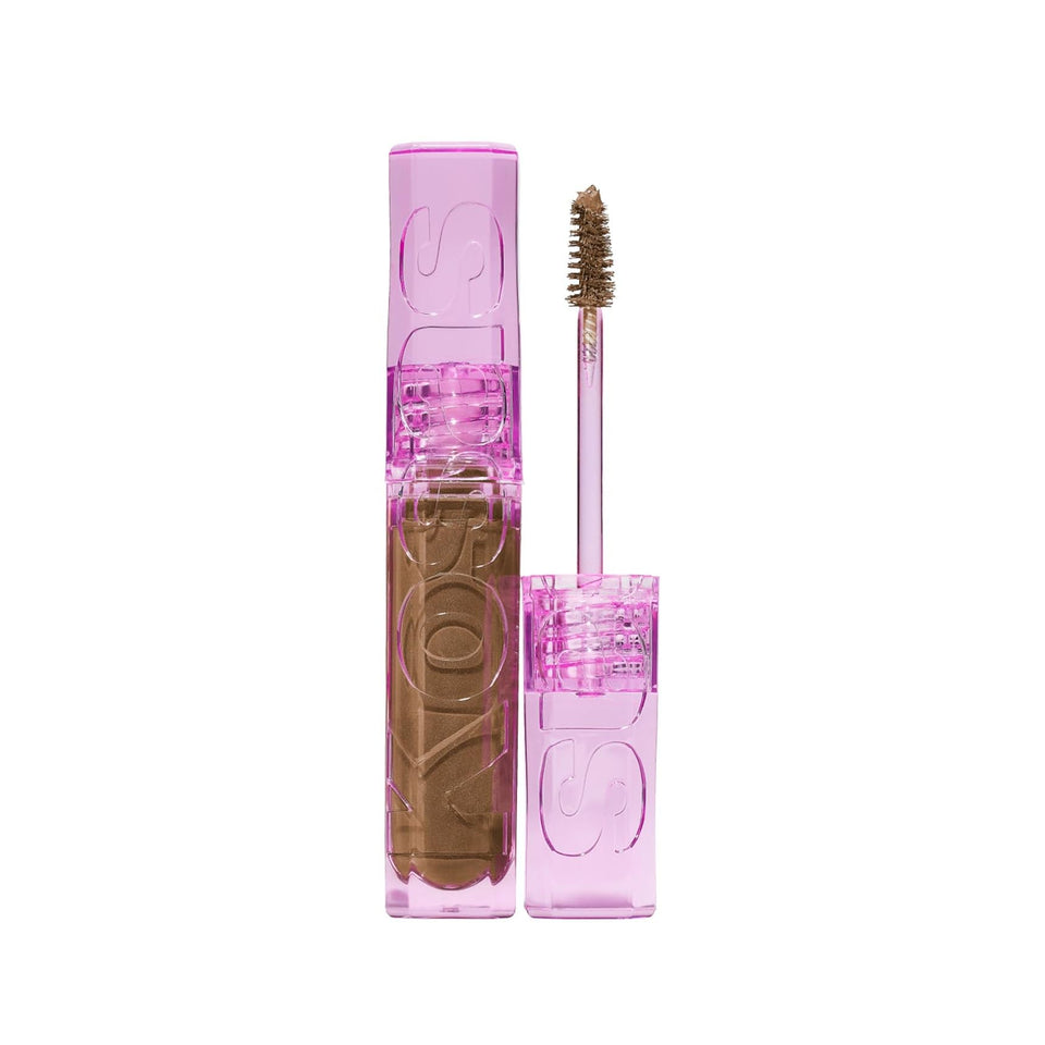 Kosas front packaging showing Soft Brown shade and benefits