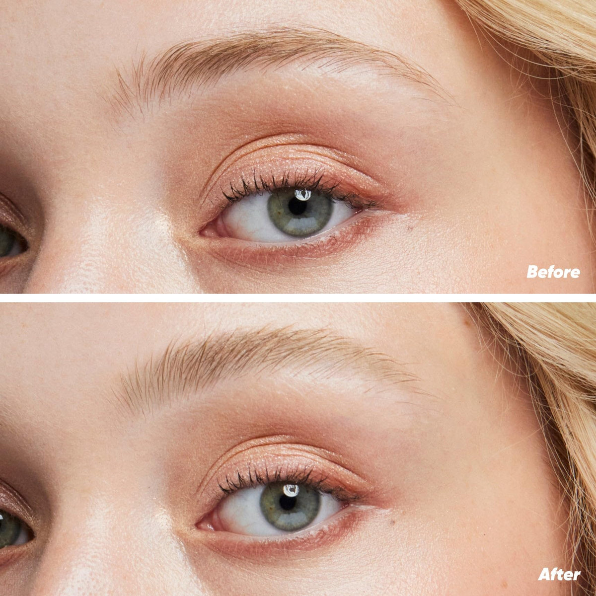 Kosas wand close-up displaying precise applicator for defined brow shaping