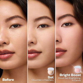 Kosas powder with puff for quick touch-ups and oil control benefit