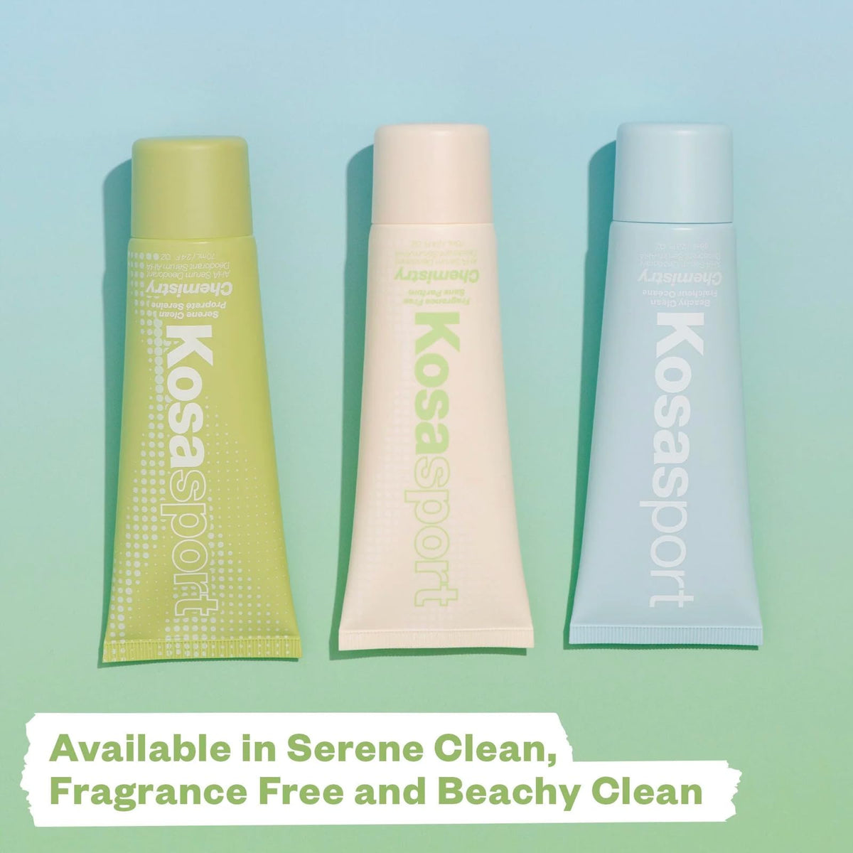 Kosas deodorant on bathroom vanity conveying daily routine and neat presentation