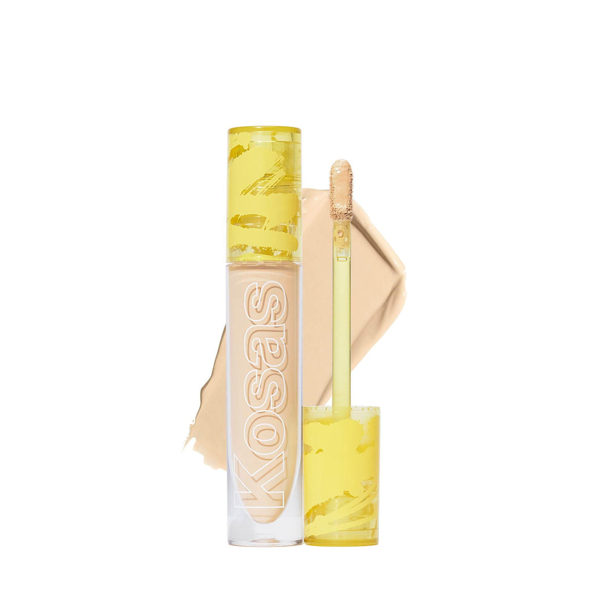 Kosas Revealer Concealer front packaging shows product and shade clear coverage