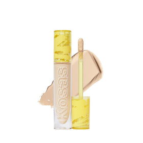 Kosas Revealer Concealer front view showing sleek tube and applicator for easy use