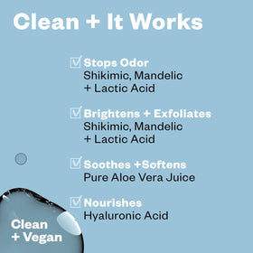 Kosas clear serum texture pooled to show lightweight fast-drying formula