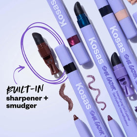 Kosas Soulgazer lifestyle bag shot showing portability for on-the-go touch-ups
