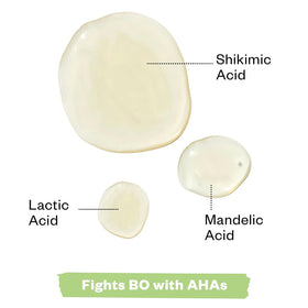 Kosas deodorant applied underarm demonstrating even coverage and comfort