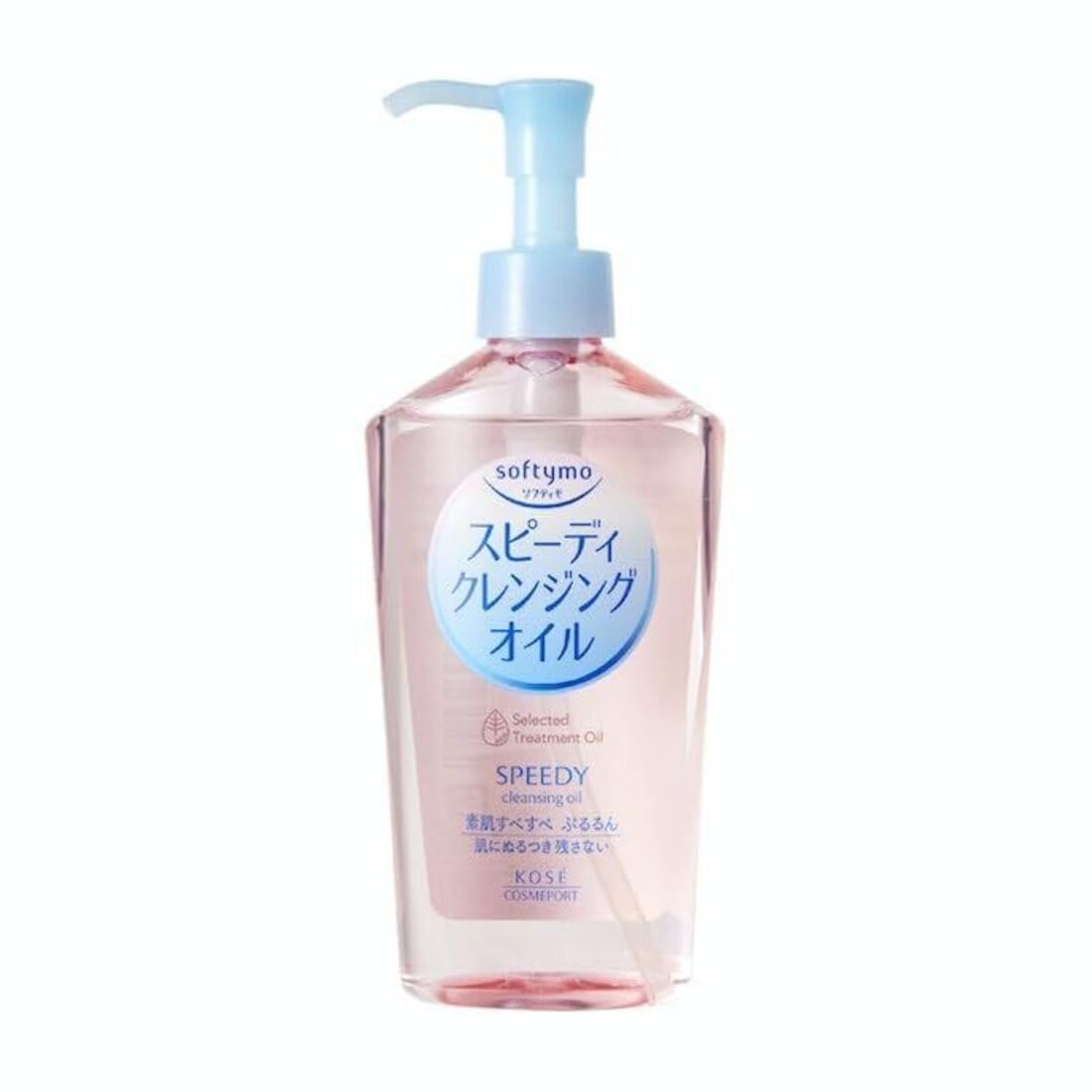 Thunder Tech KOSE Softymo front packaging showing bottle and label benefits