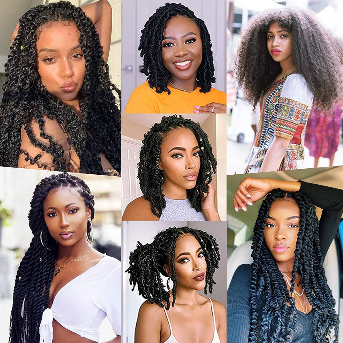 kossys styled faux locs at party demonstrating versatile, wearable finish