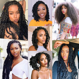 kossys styled faux locs at party demonstrating versatile, wearable finish