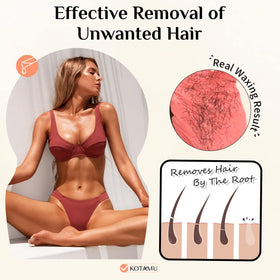 KOTAMU ingredients label highlighting rose extract calming benefit