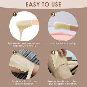 KOTAMU wax kit set in bathroom lifestyle scene showing salon-quality home waxing convenience benefit
