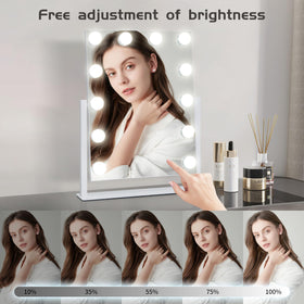 Kotdning detachable 10x magnifier close detail for precise makeup benefit