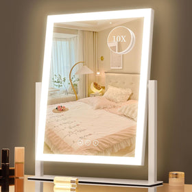 Kotdning front view showing full mirror and even illumination benefit