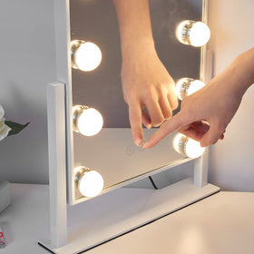 Kotdning mirror next to common items showing size and scale