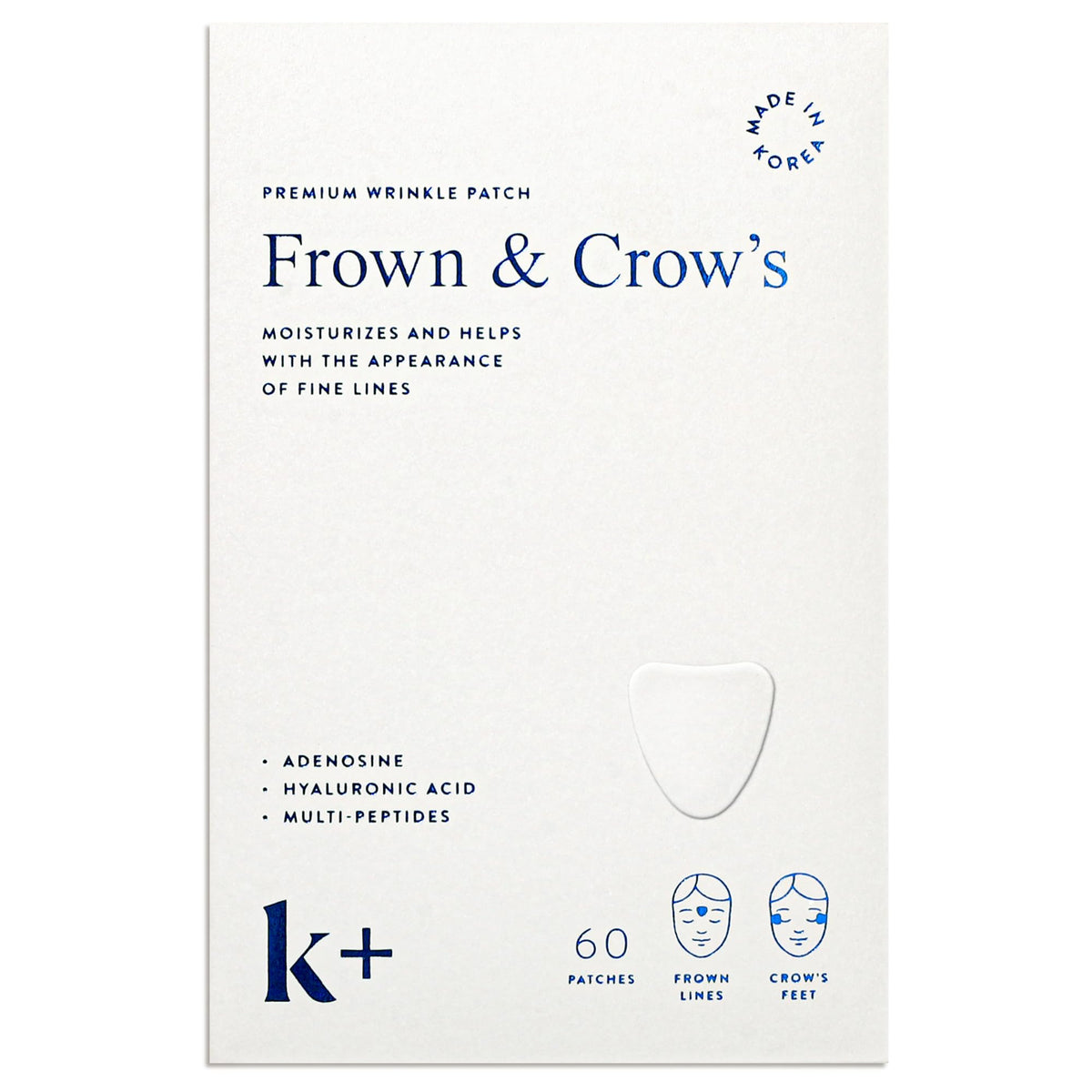 KPLUS front packaging showing product and count for clear identification and trust