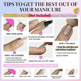 KQueenest lifestyle image of glam manicure for evening events
