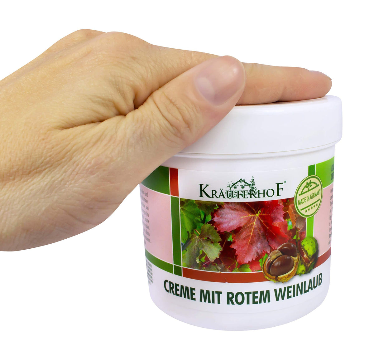 Krauterhof in bathroom routine illustrating daily use convenience benefit