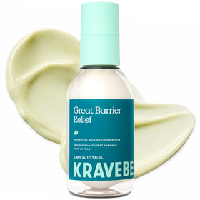 KraveBeauty front bottle shot showing clean packaging and soothing benefit