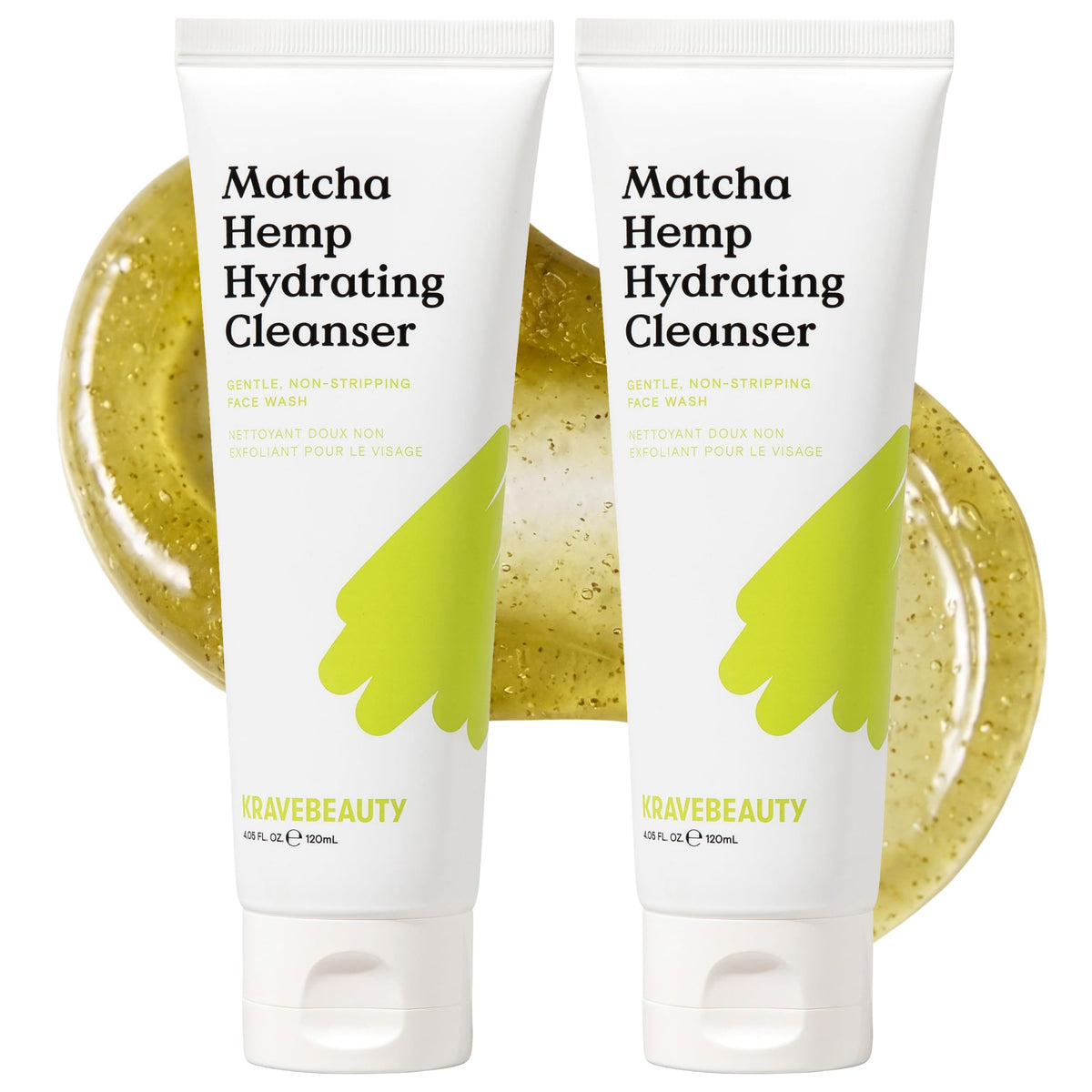 KraveBeauty front packaging showing clean label and gentle formula benefits