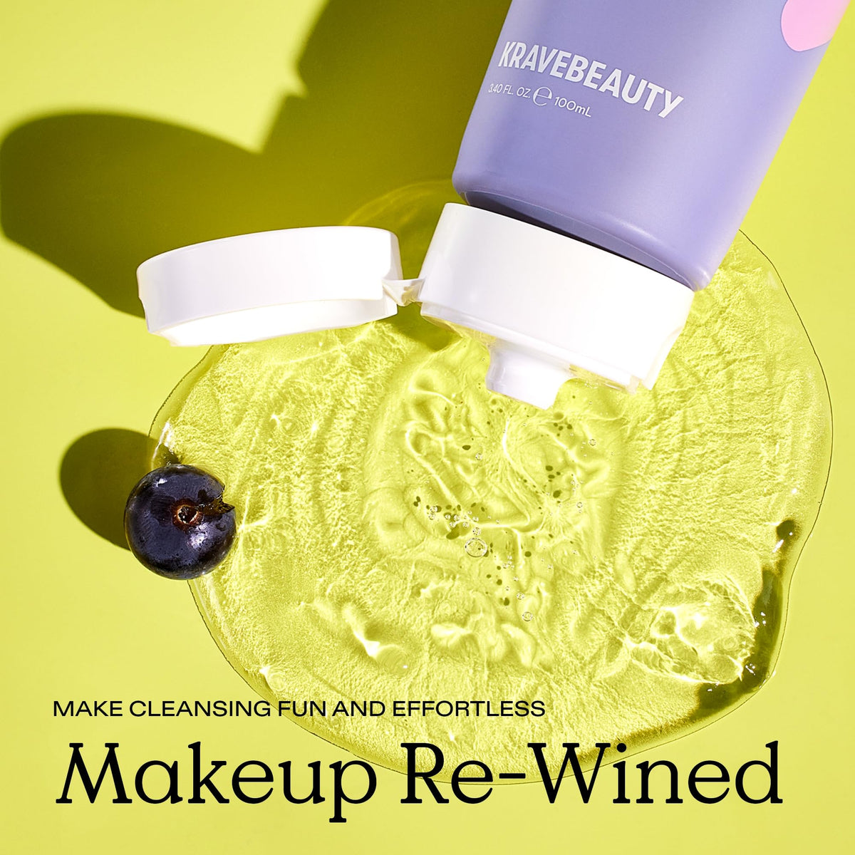 KraveBeauty close-up jelly texture demonstrating smooth application and control