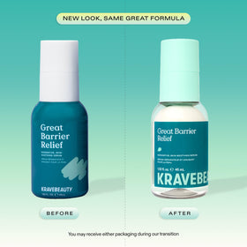 KraveBeauty milky serum texture close-up illustrating fast-absorbing, lightweight feel