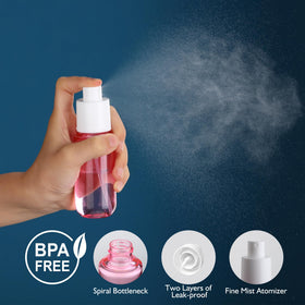 KREMORV nozzle spraying fine mist demonstrating even application benefit