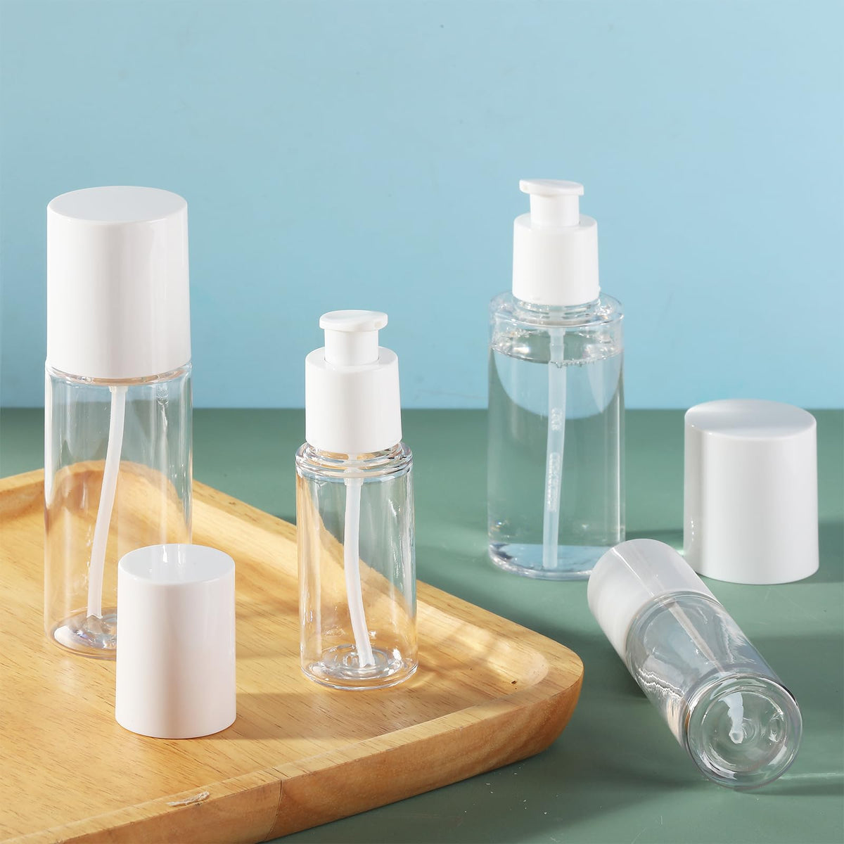 KREMORV disassembled pump parts showing washable reusable maintenance