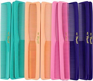 Krest Cleopatra comb pack front view showing colorful set and professional durability