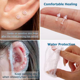 KRFY aftercare accessories laid out including wipes shields discs for protection benefit