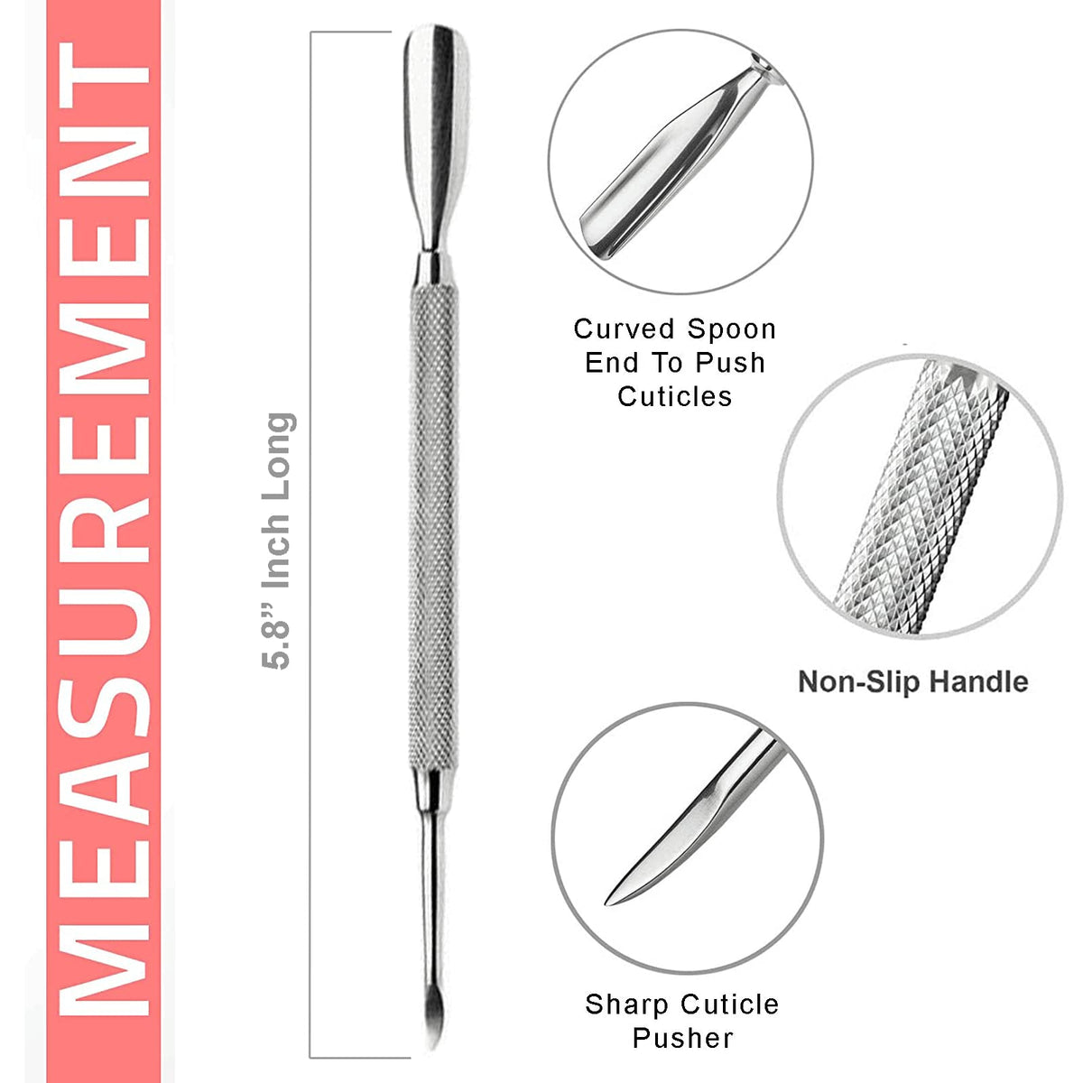 Krisp Beauty close-up of spoon-shaped tip highlighting precise debris removal benefit