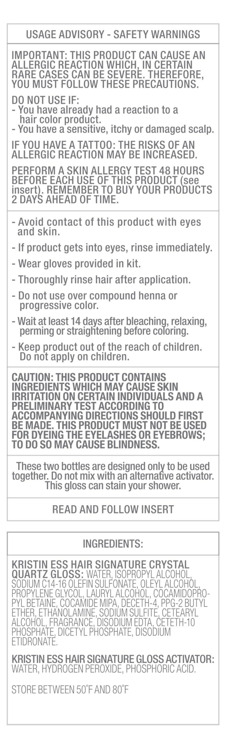 Kristin Ess application in shower demonstrating simple at-home use and results