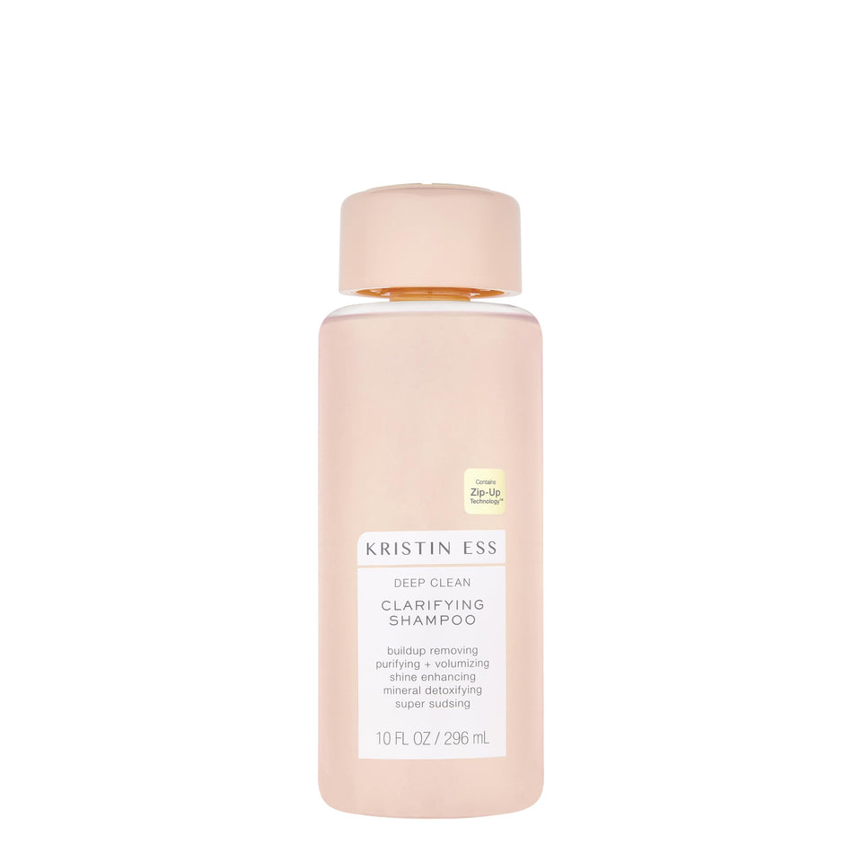 Kristin Ess front bottle view showing clean packaging and product benefit