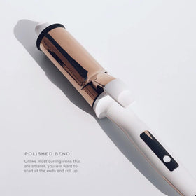 Kristin Ess ergonomic thumb grip and cool tip detail for safer comfortable styling