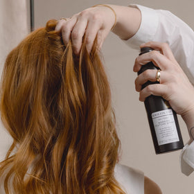 Kristin Ess on fine hair showing visible root lift and added volume