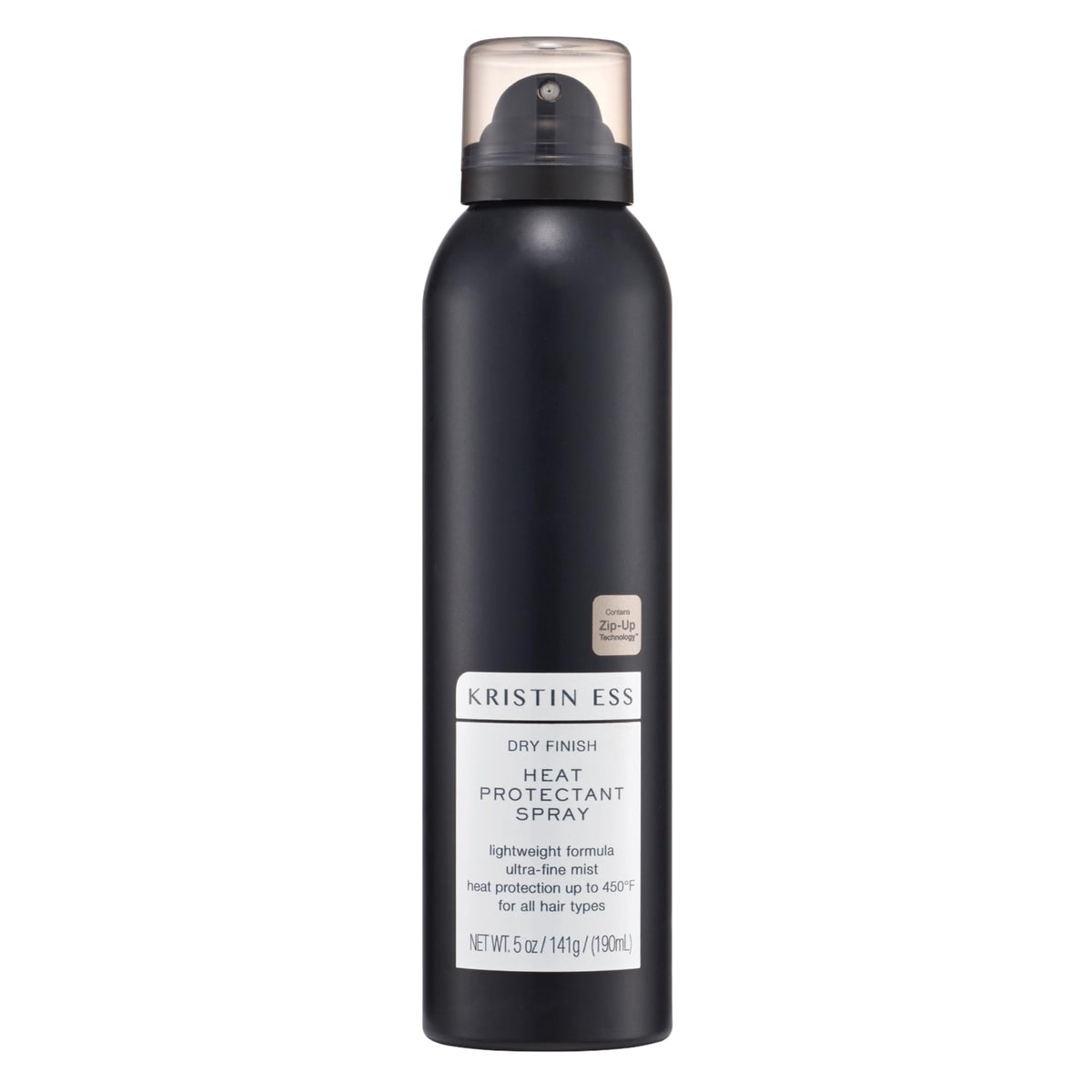 Kristin Ess front packaging showing clean heat protectant benefits