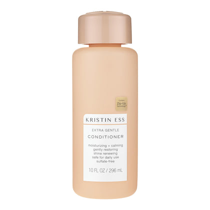Kristin Ess front packaging showing gentle conditioner and benefit of soothing hydration