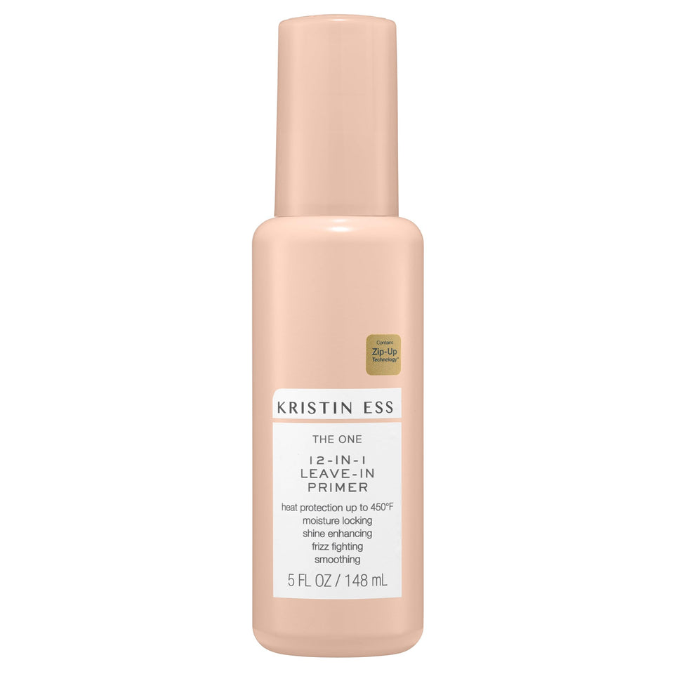 Kristin Ess front packaging showing bottle and label, clear benefits visible