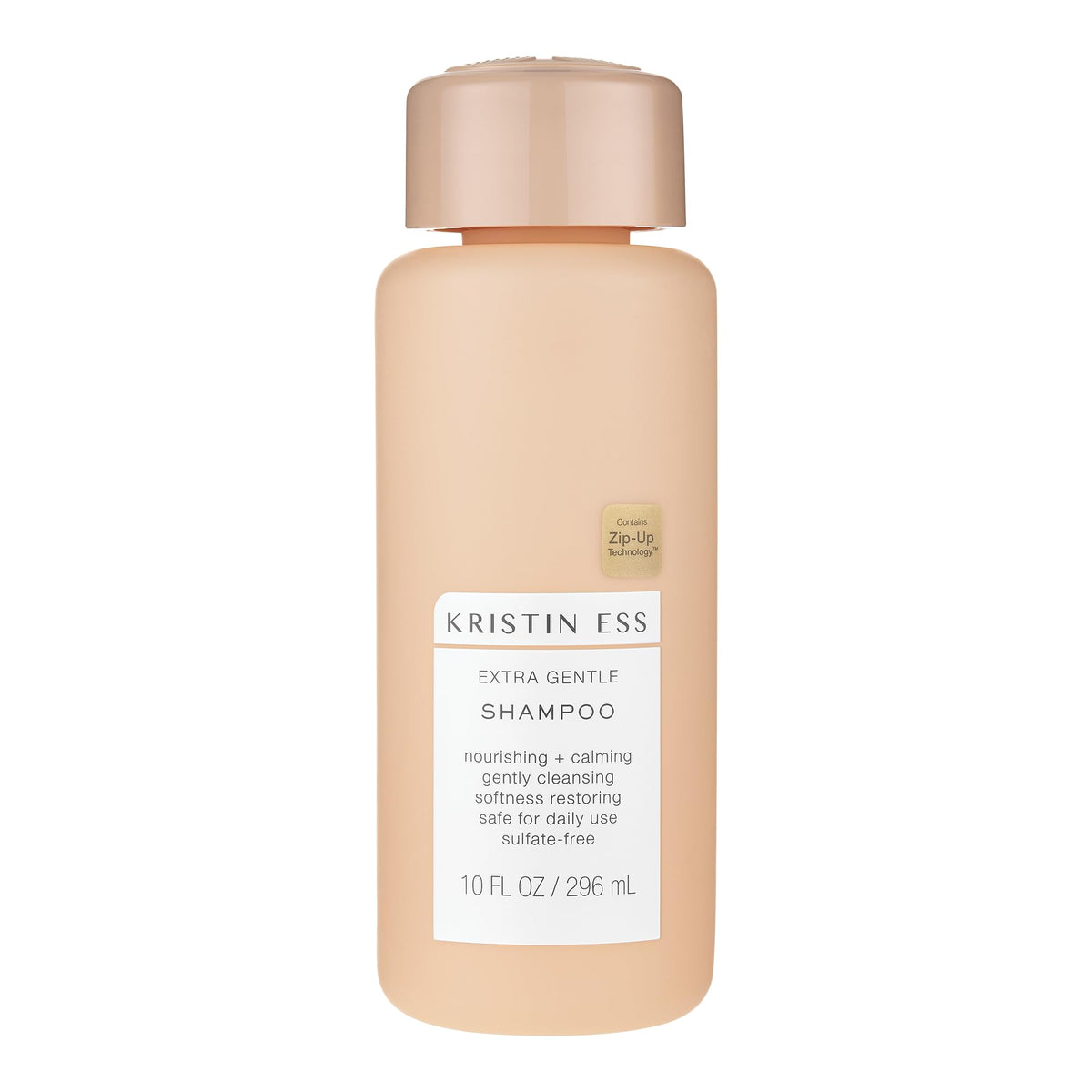 Kristin Ess front packaging showing product and gentle formula benefit