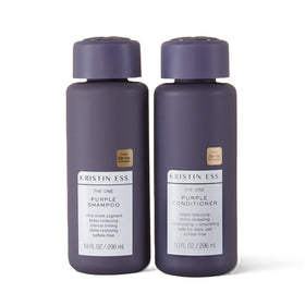 Kristin Ess front packaging showing set and clear toning benefits