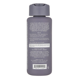 Kristin Ess pump cap and label detail highlighting easy dispensing