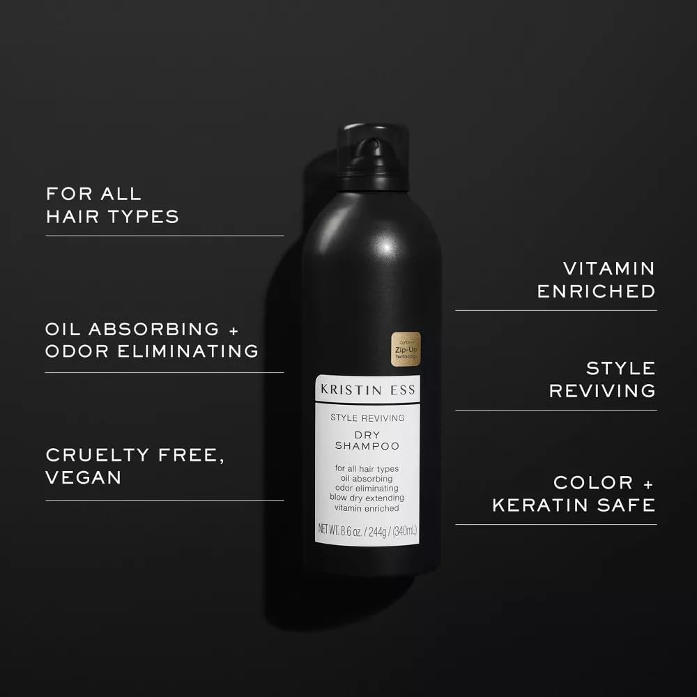 Kristin Ess nozzle spray detail demonstrating easy targeted application