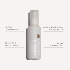 Kristin Ess mist texture close-up demonstrating even lightweight coverage benefit