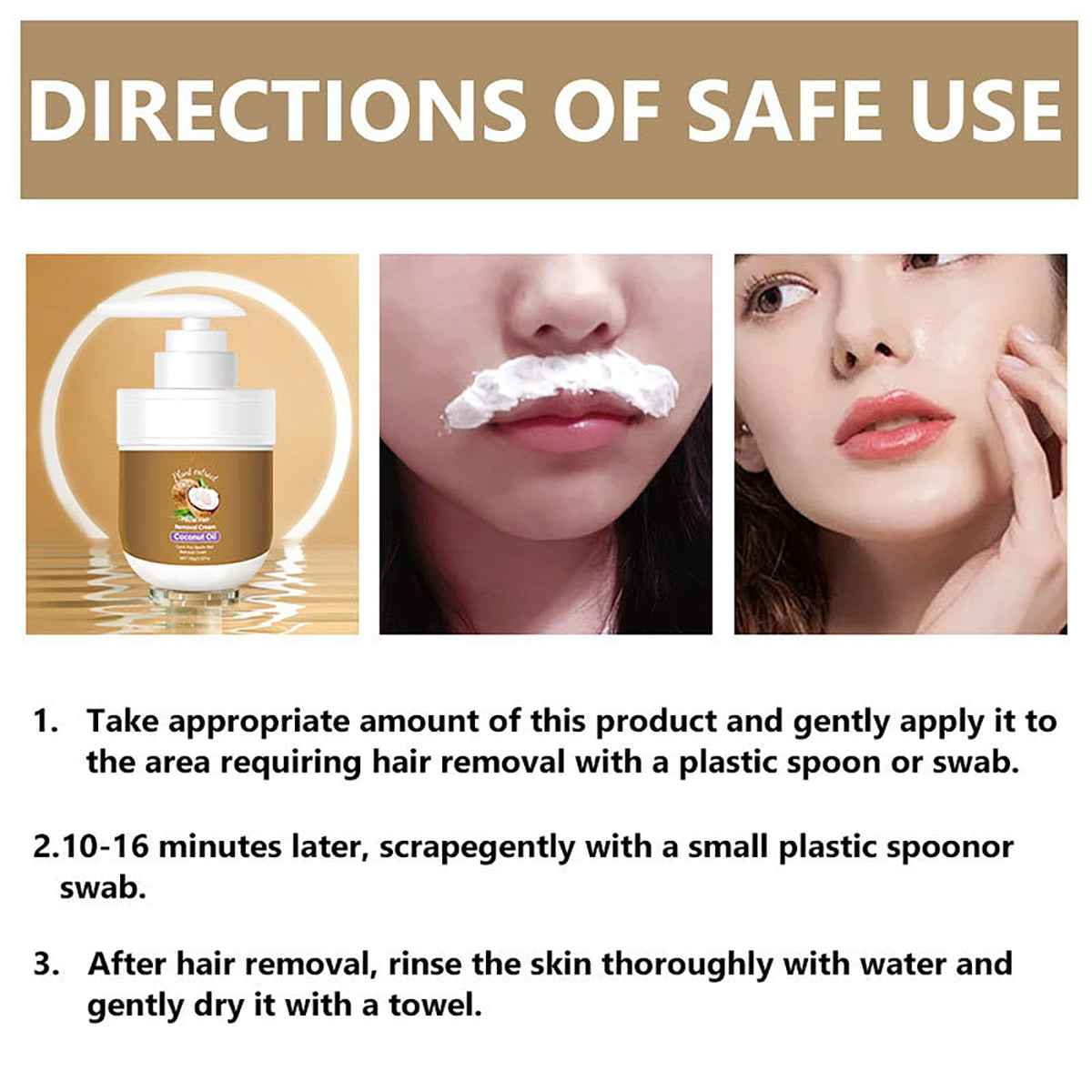 Krmspe ingredient label close-up highlighting coconut-derived moisturizers