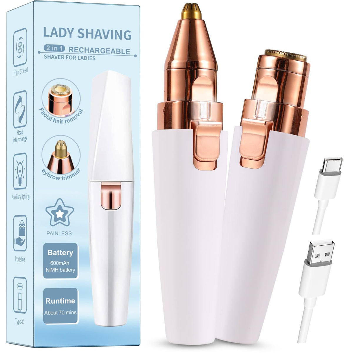 Kroaya front view of device and packaging showing portability and benefits