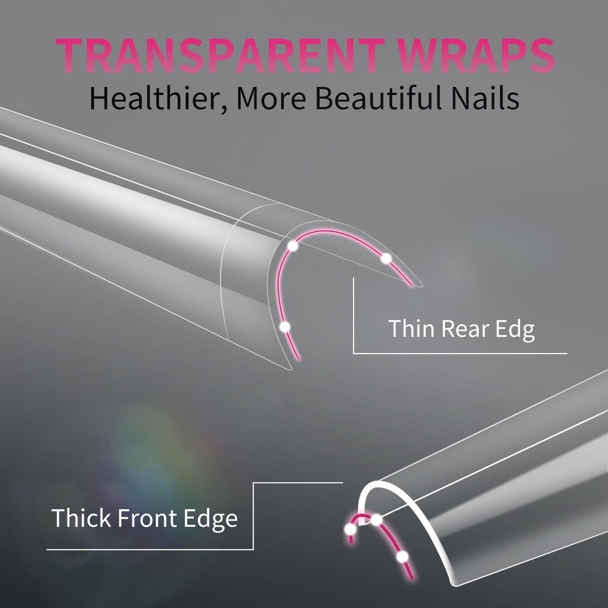 krofaue nail technician applying tips in salon for professional results