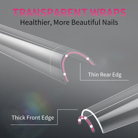 krofaue nail technician applying tips in salon for professional results