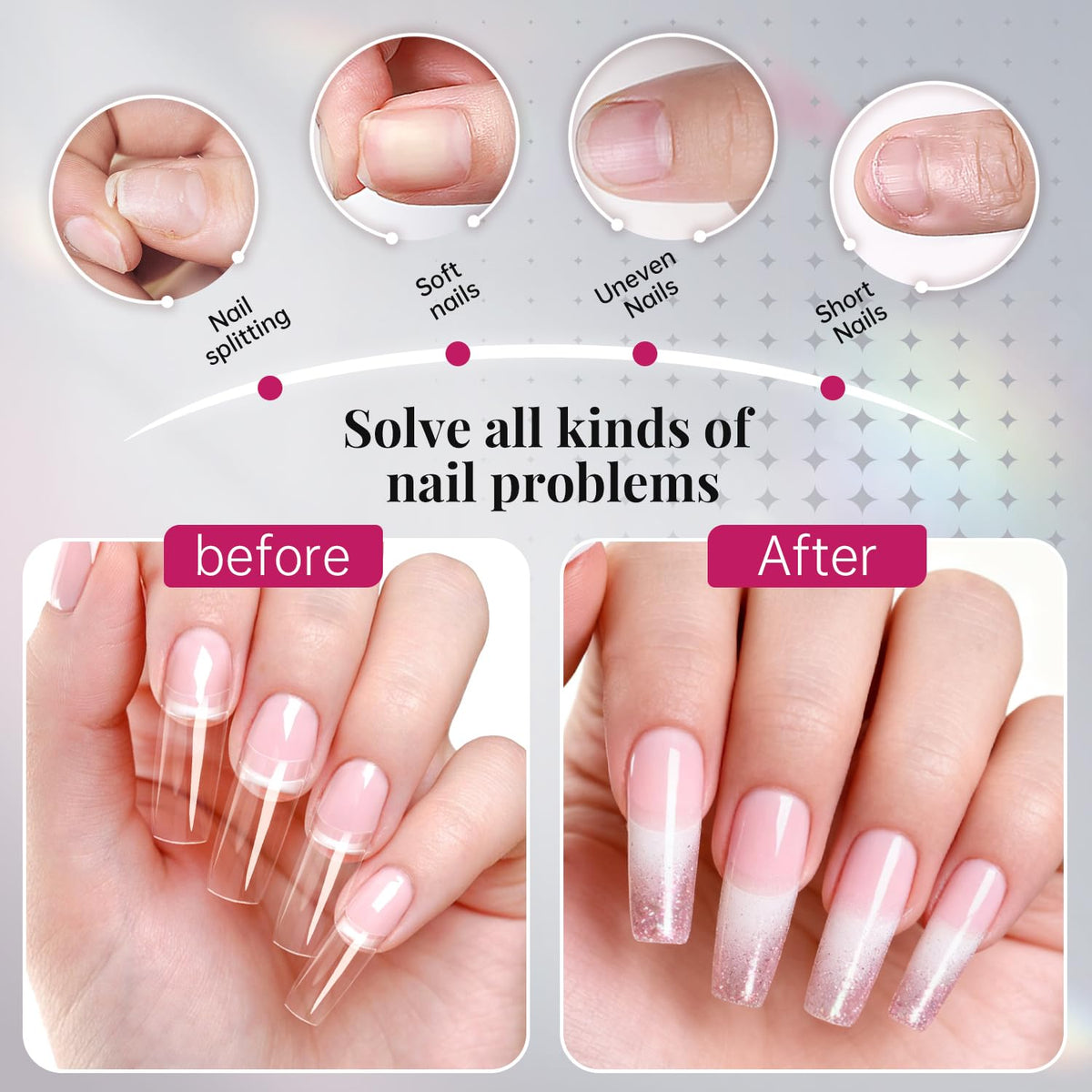 krofaue clear texture detail highlighting flexible, crystal-clear material benefit