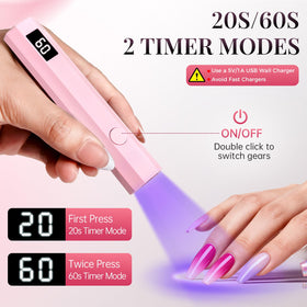 krofaue LED display timer lit showing clear countdown for precise curing benefit