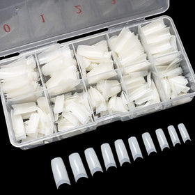 krofaue front packaging showing 500 tips and organizer box for convenient storage