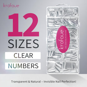 krofaue home DIY station with tips ready for creative nail art